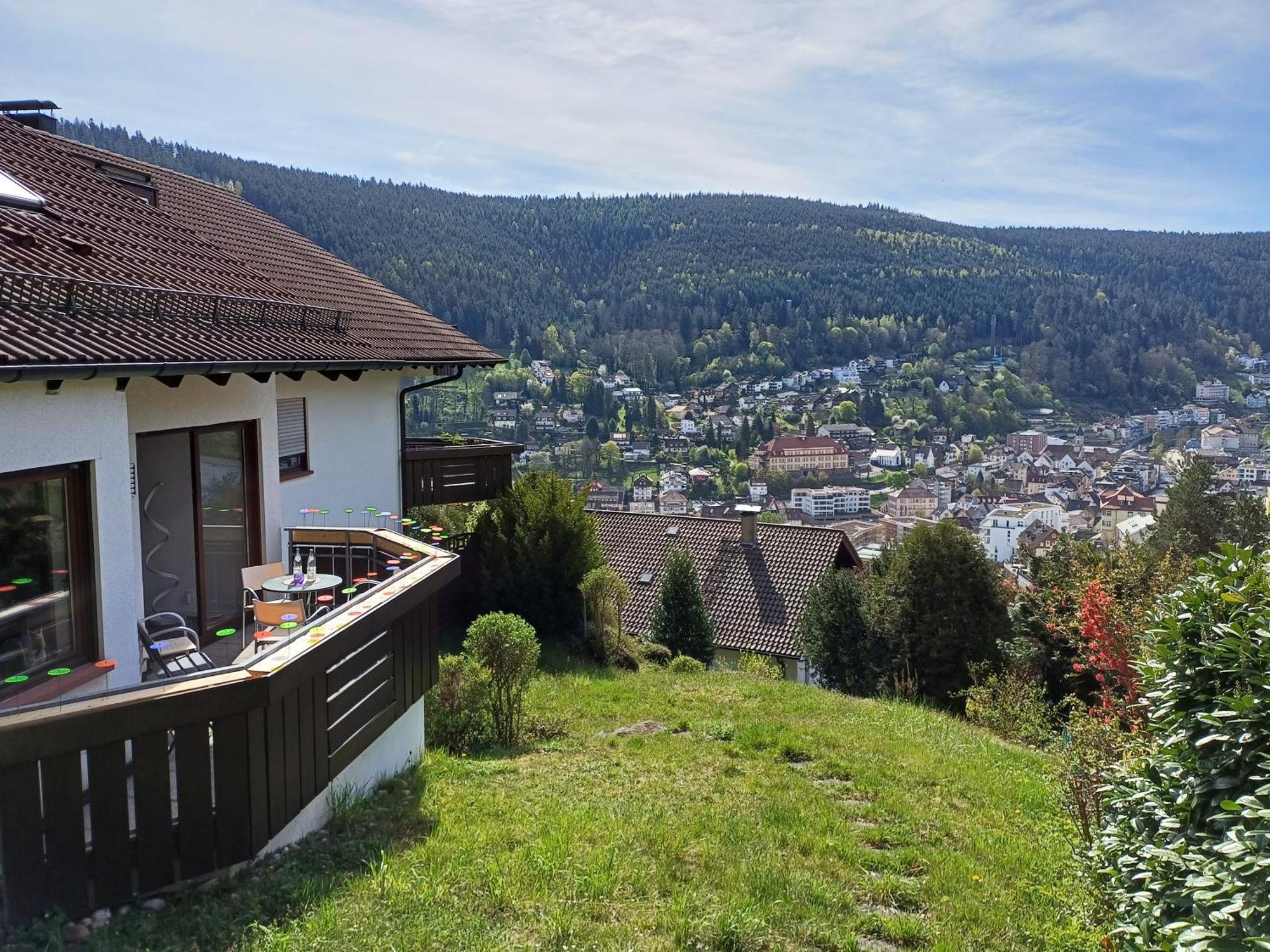 Ferienwohnung Panoramablick Бад-Вильдбад Экстерьер фото